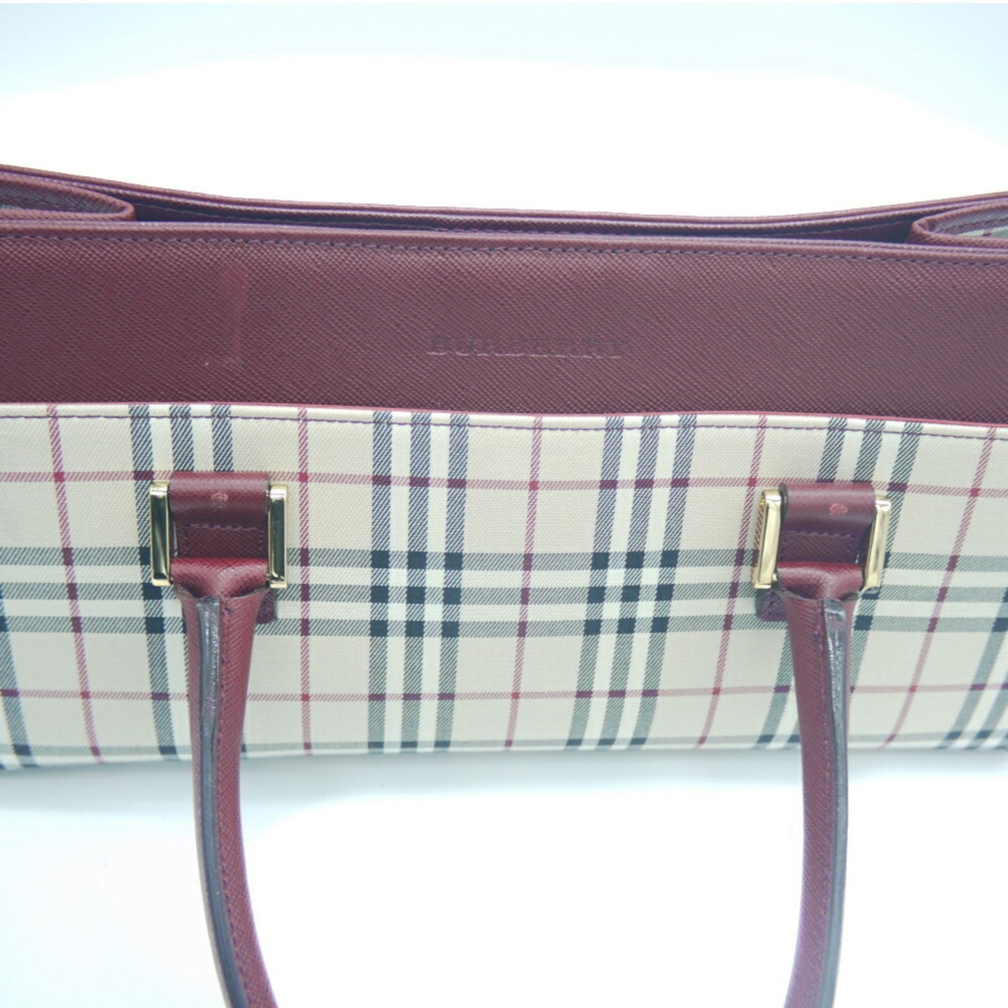 Burberry Brown Canvas Nova Check