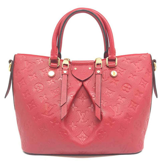 Louis Vuitton Red Leather Mazarine