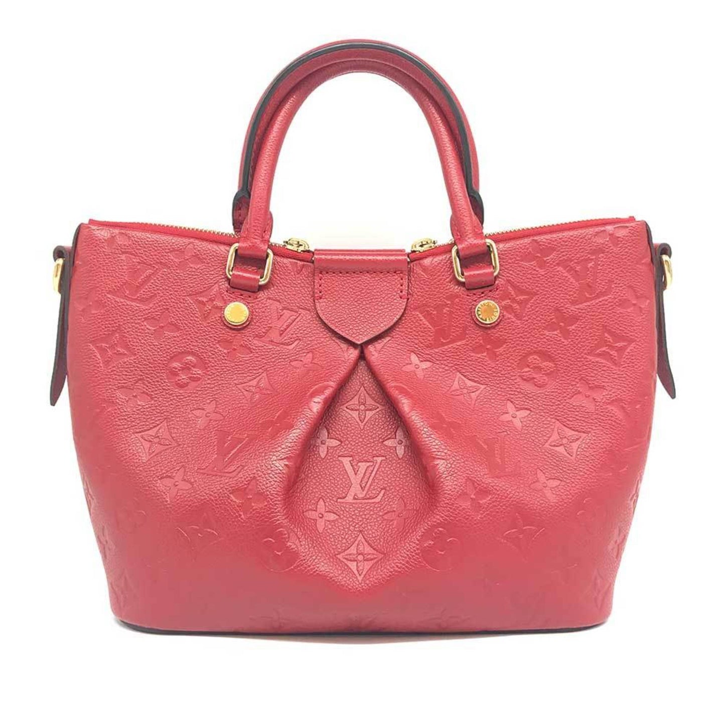 Louis Vuitton Red Leather Mazarine
