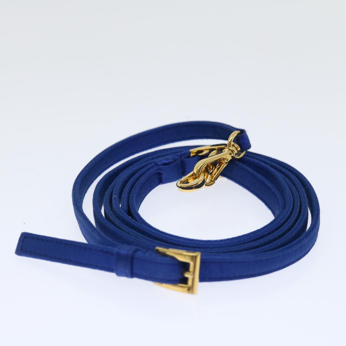 Prada Blue Synthetic Saffiano