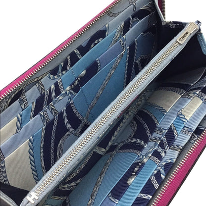 Hermès Pink Leather Silk'in