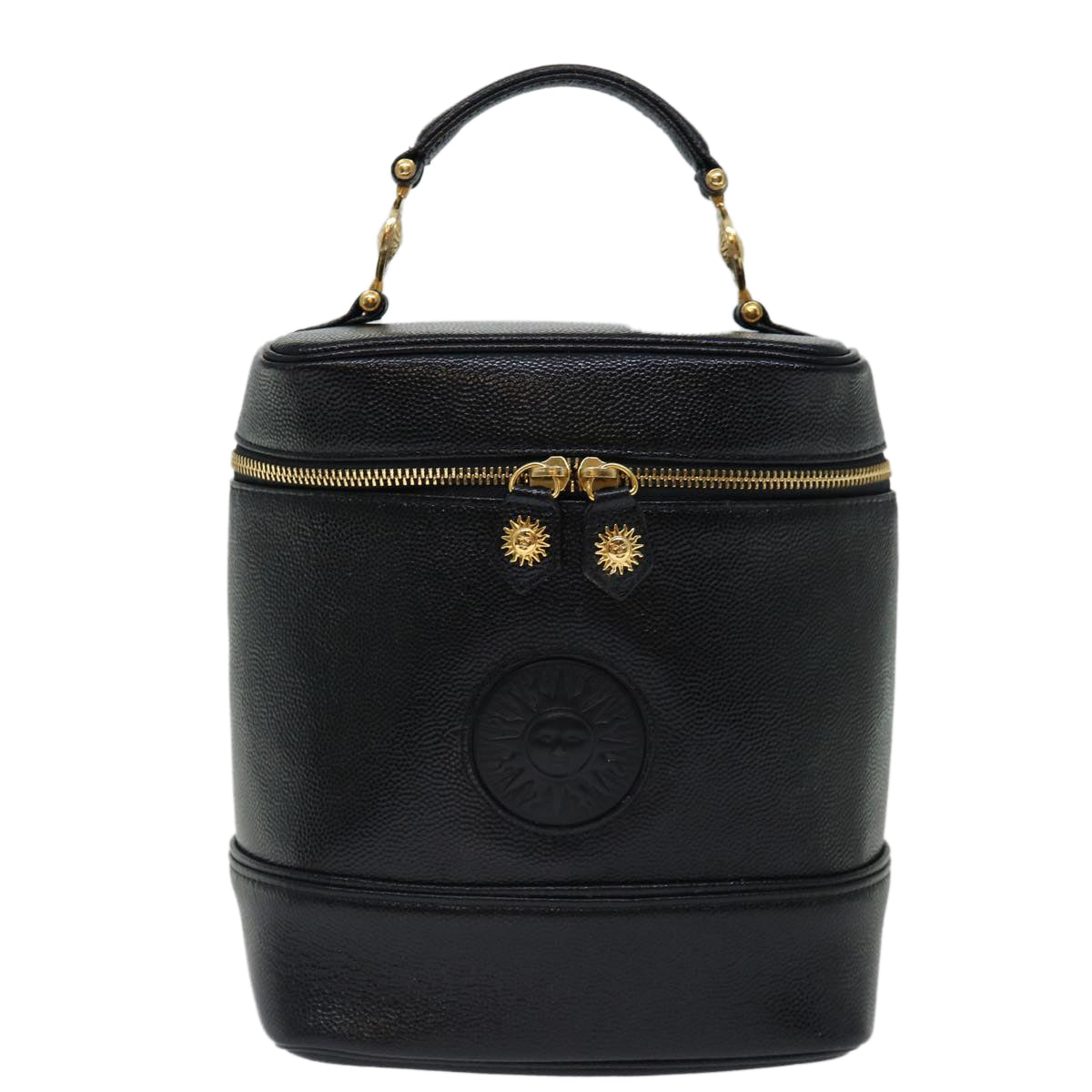 Versace Black Leather Vanity