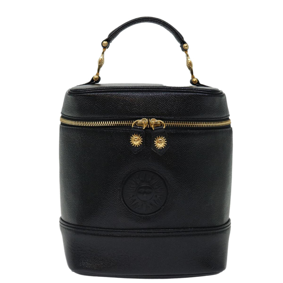 Versace Black Leather Vanity
