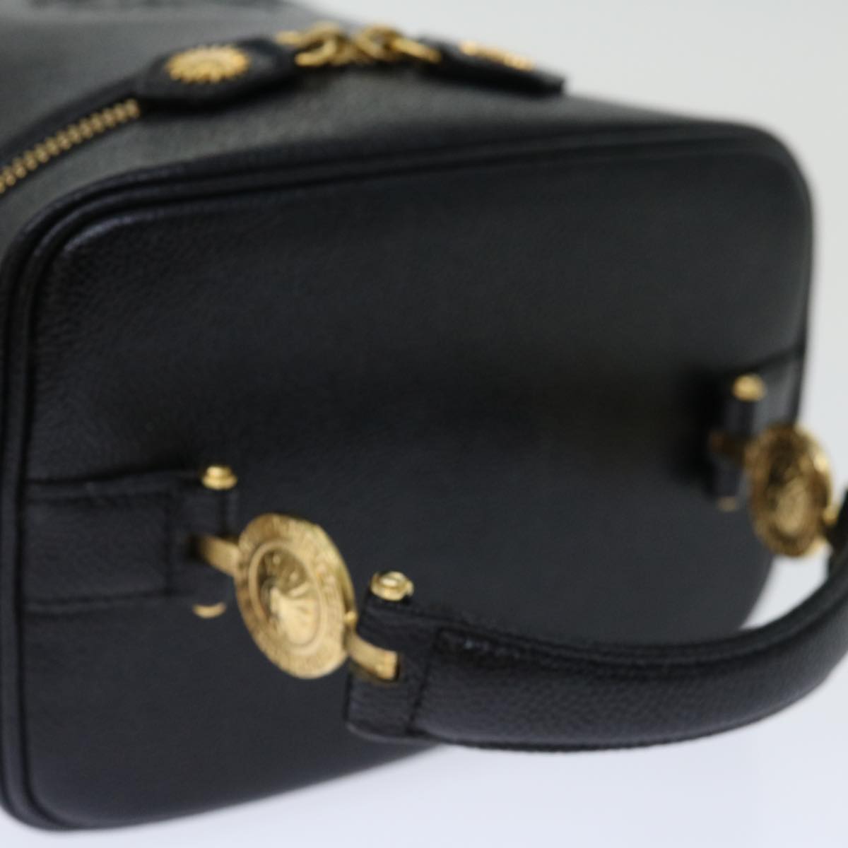 Versace Black Leather Vanity