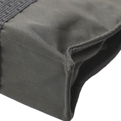 Hermès Gray Canvas Herline