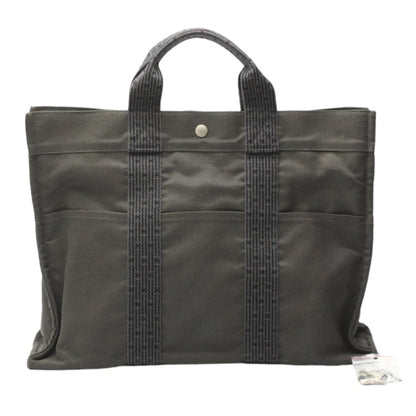 Hermès Gray Canvas Herline