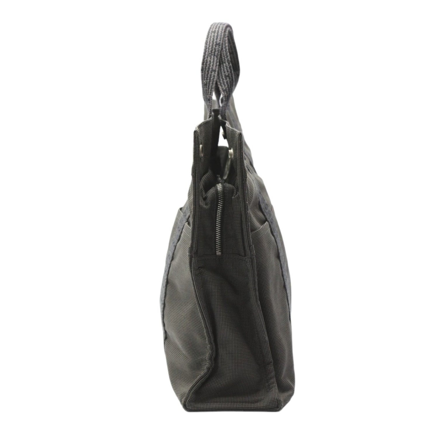 Hermès Gray Canvas Herline
