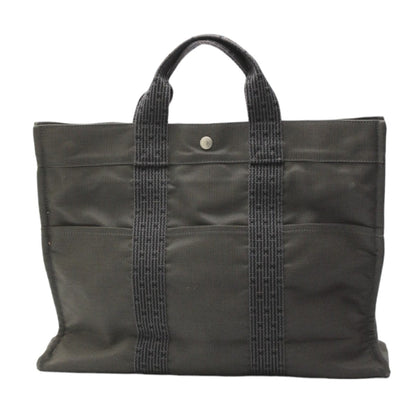 Hermès Gray Canvas Herline
