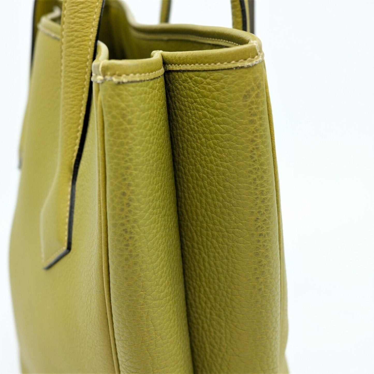 Hermès Green Leather Victoria