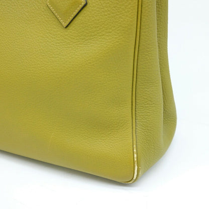 Hermès Green Leather Victoria