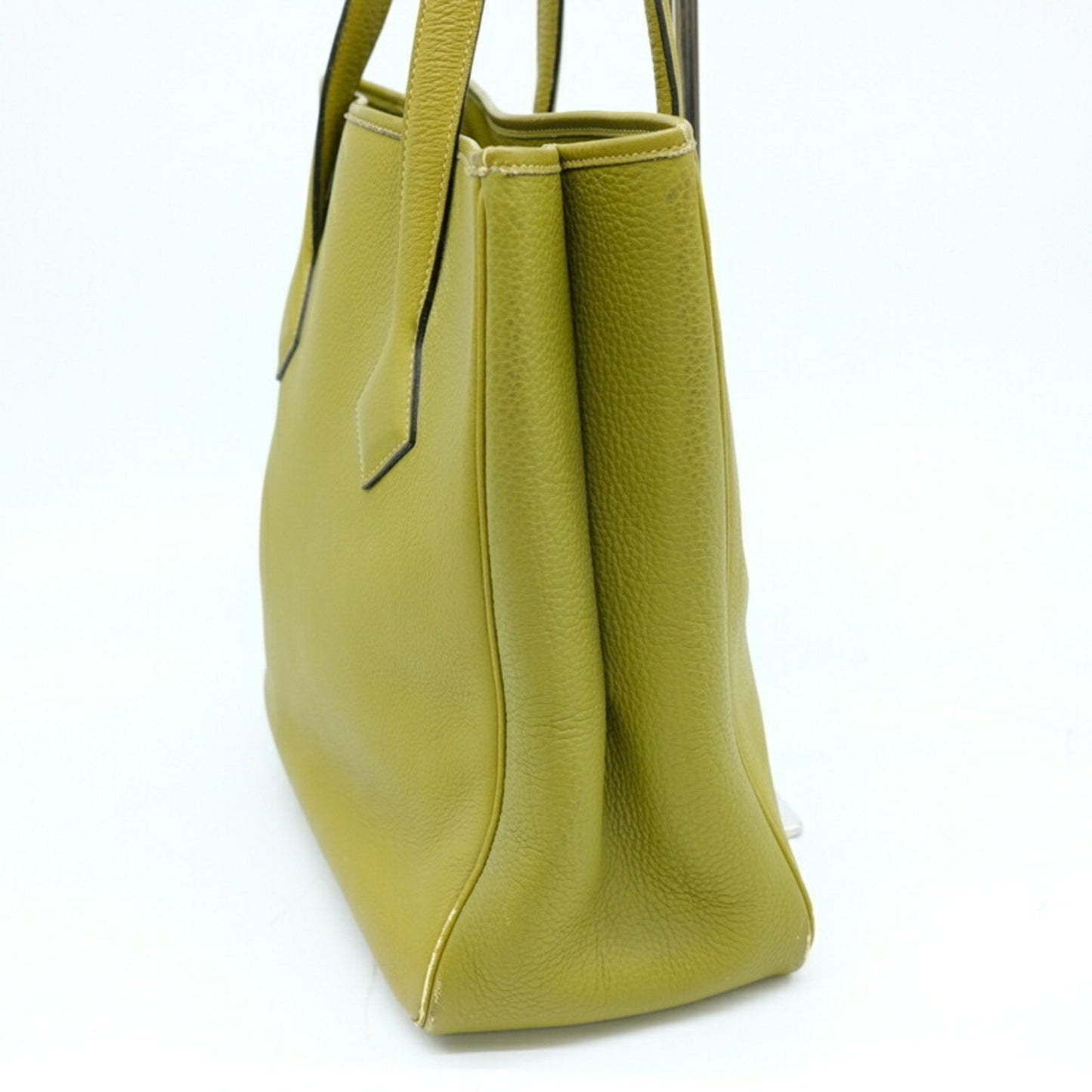 Hermès Green Leather Victoria