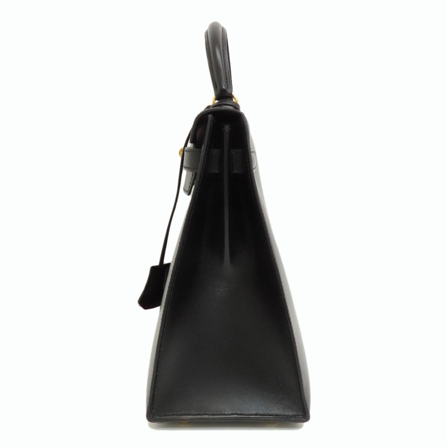Hermès Black Leather Kelly 32