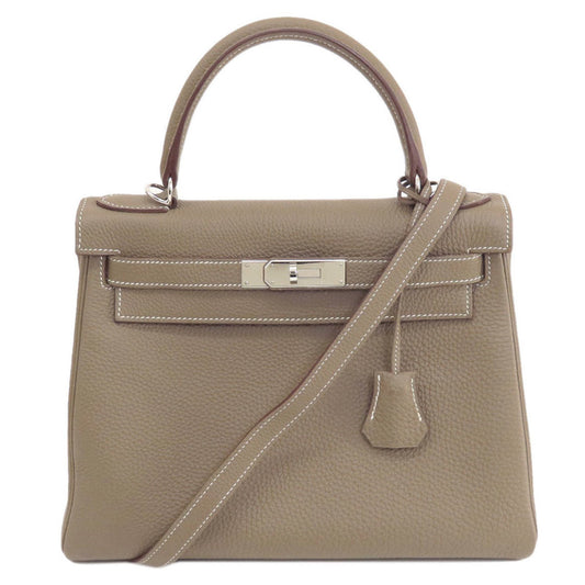 Hermès Brown Leather Kelly 28