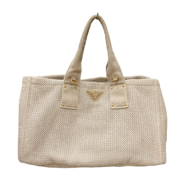 Hermès Gray Canvas Herline