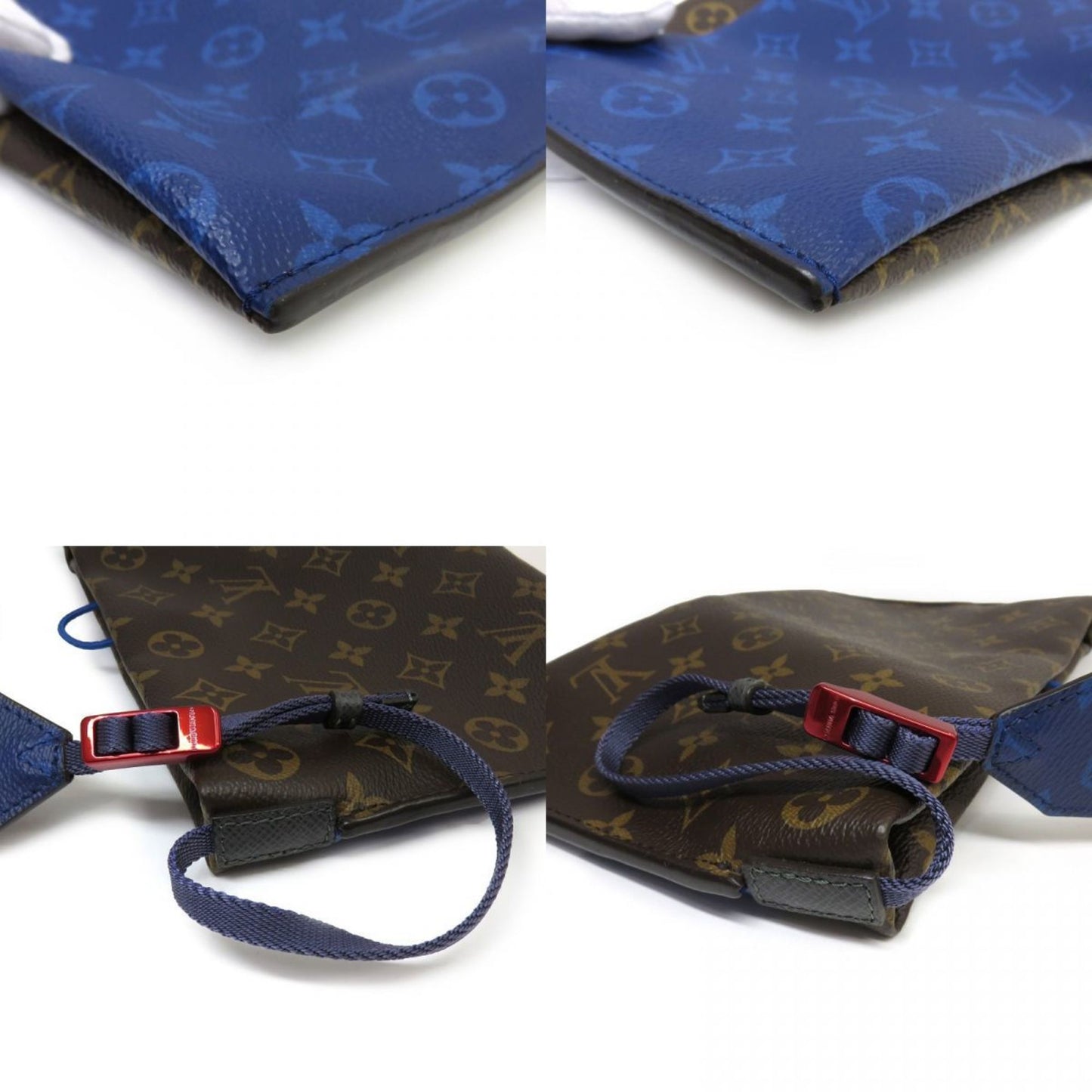 Louis Vuitton Red Canvas Pochette
