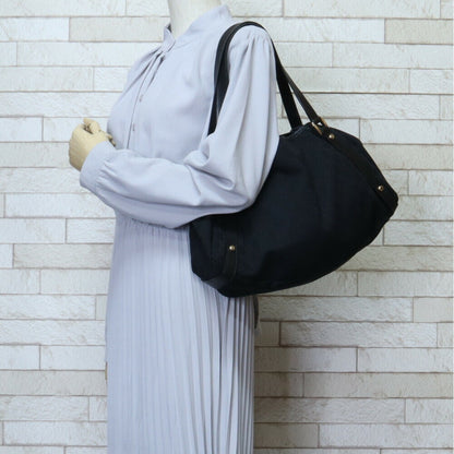 Gucci Black Canvas Abbey