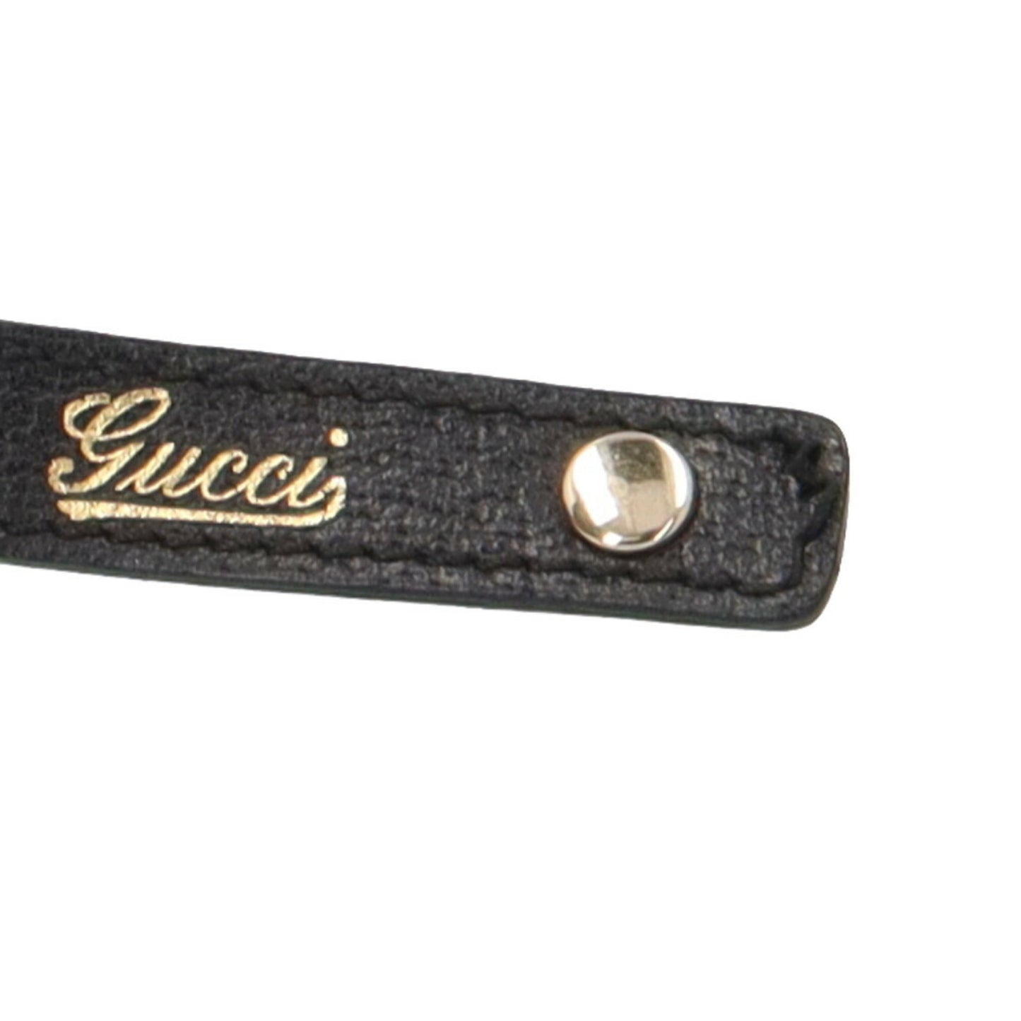 Gucci Black Canvas Abbey