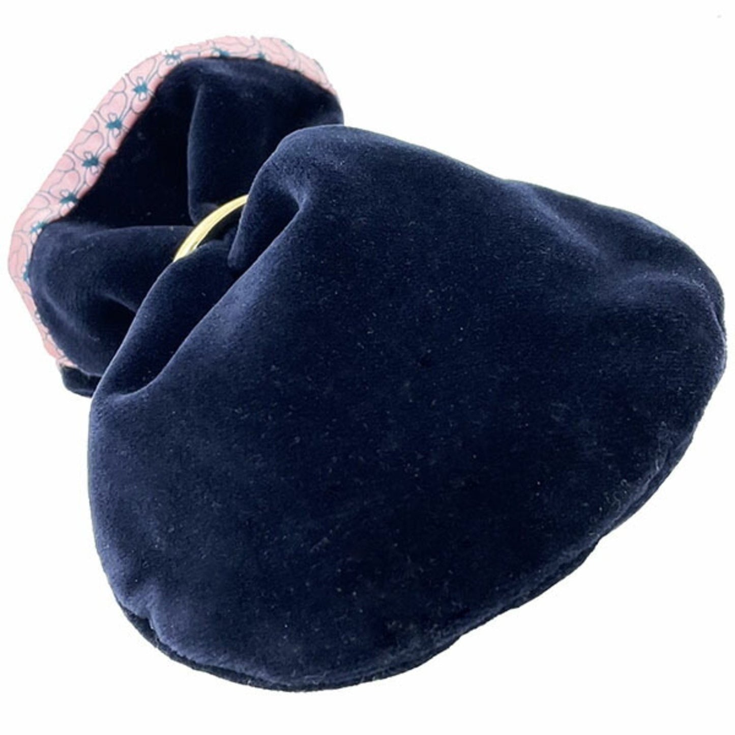 Bottega Veneta Blue Velvet The Pouch