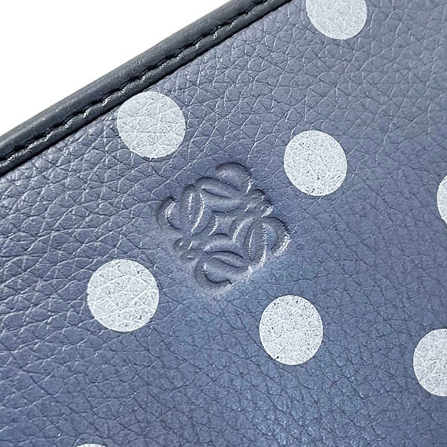 Loewe Blue Leather Anagram
