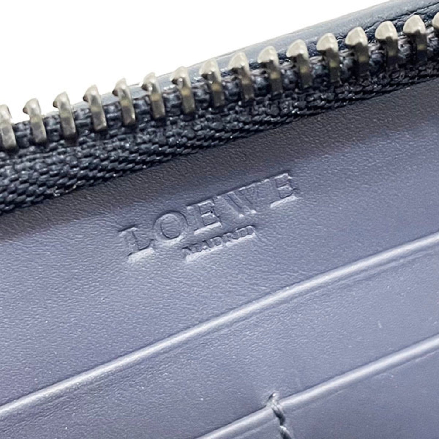Loewe Blue Leather Anagram