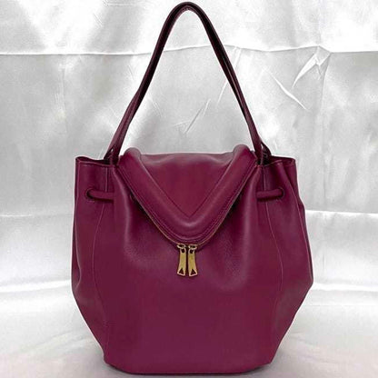 Bottega Veneta Purple Leather Beak