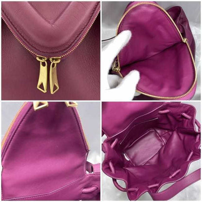 Bottega Veneta Purple Leather Beak