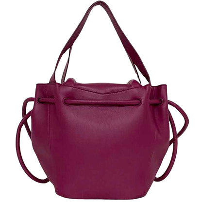Bottega Veneta Purple Leather Beak