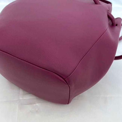 Bottega Veneta Purple Leather Beak