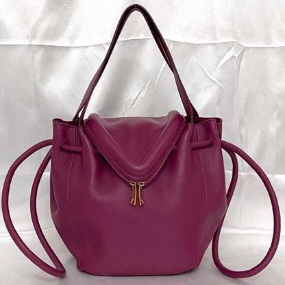 Bottega Veneta Purple Leather Beak