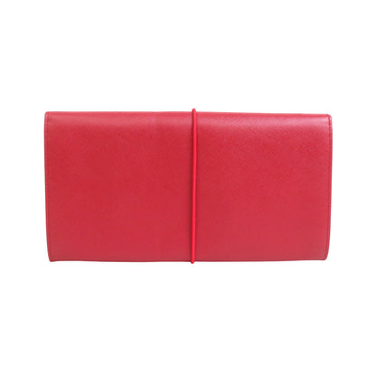 Prada Red Leather Saffiano
