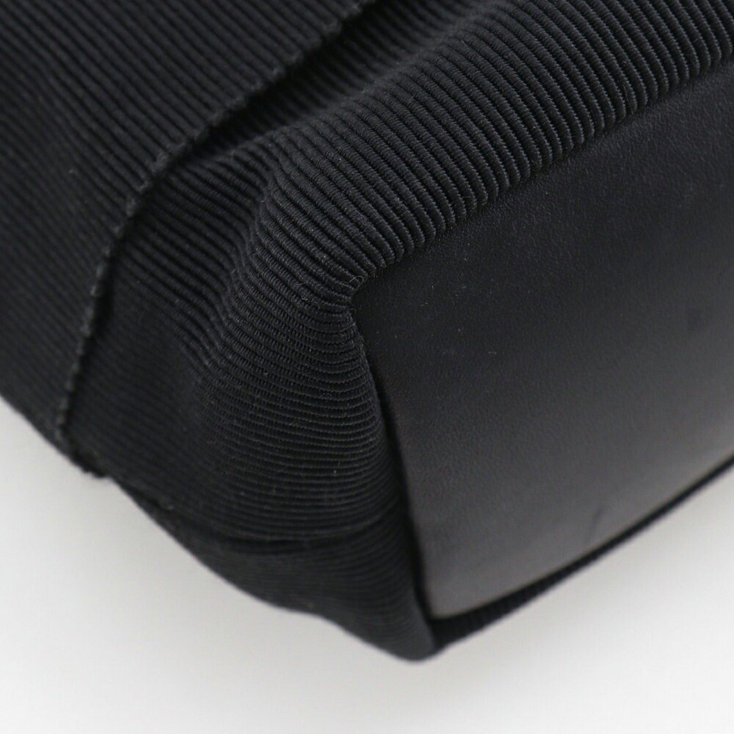 Salvatore Ferragamo Black Canvas Vara