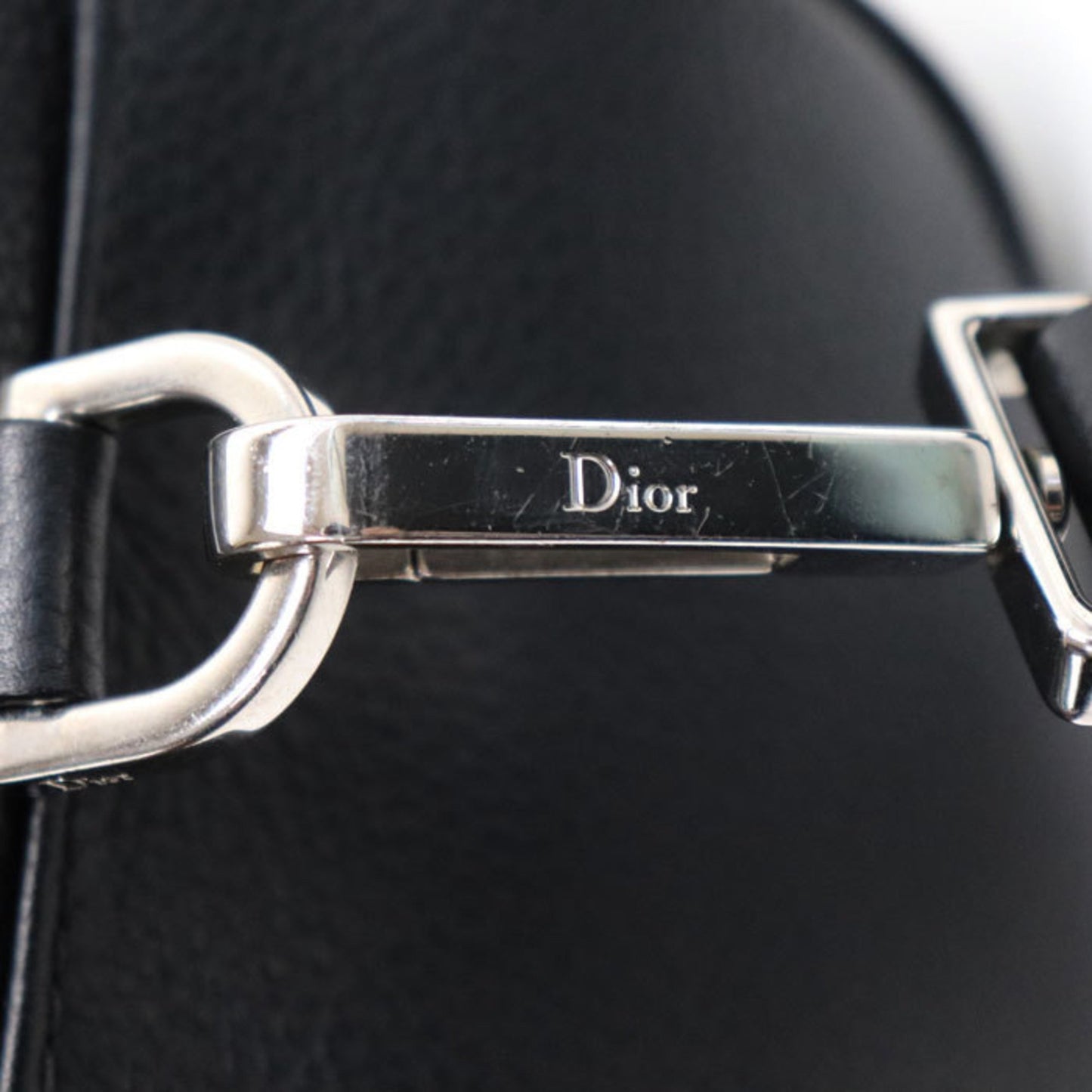 Dior Black Leather Roller