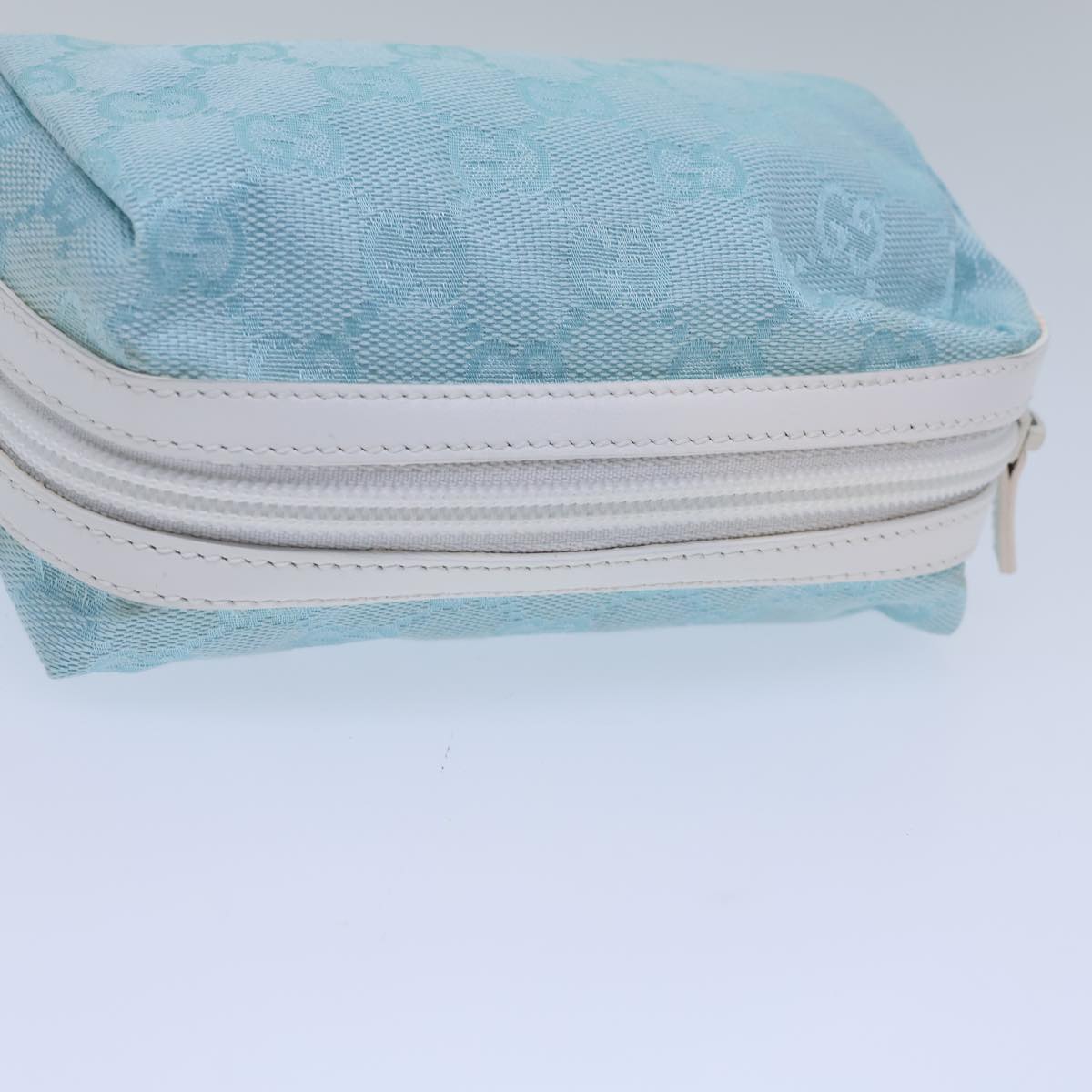 Gucci Blue Canvas Gg Canvas