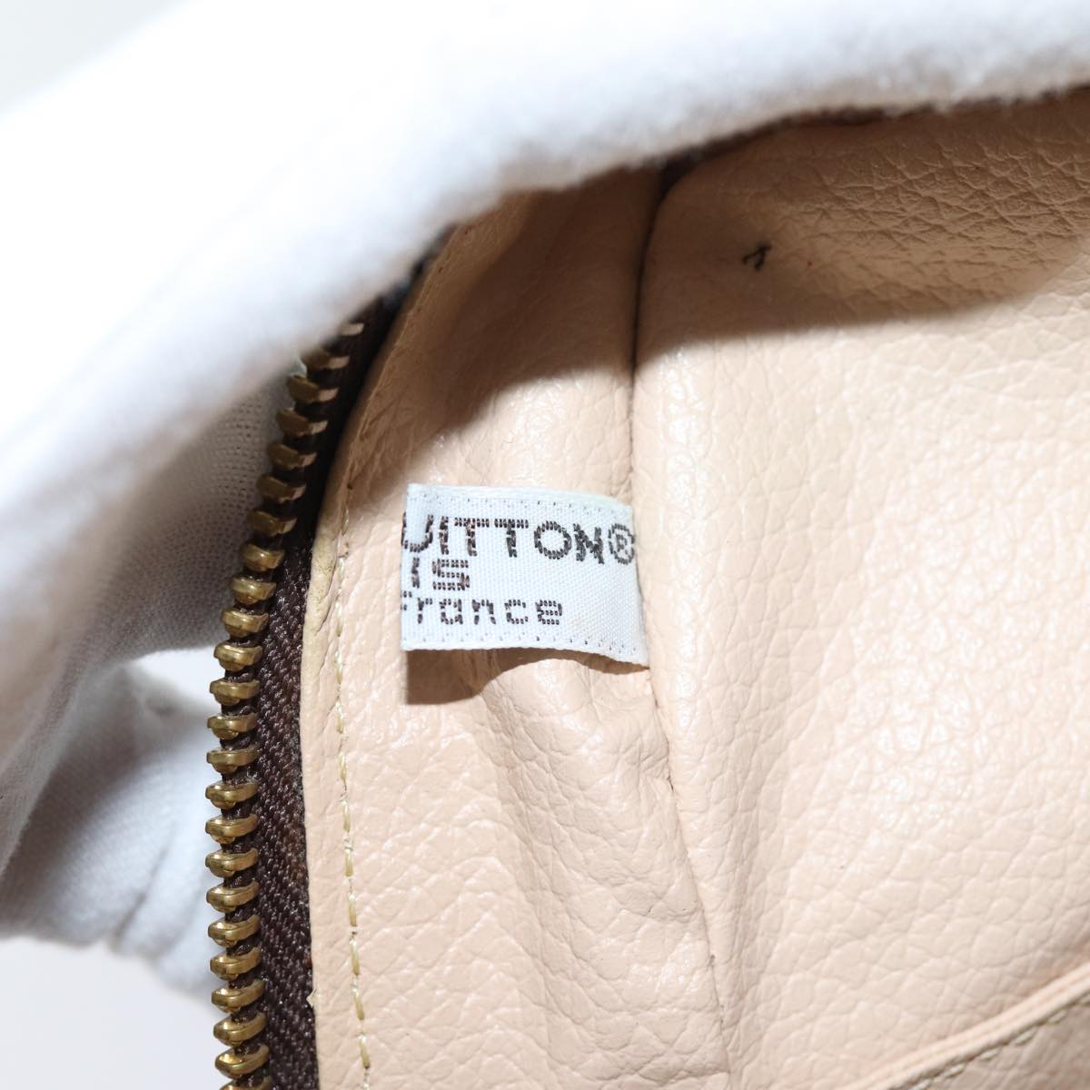 Louis Vuitton Brown Canvas Trousse Toilette 28