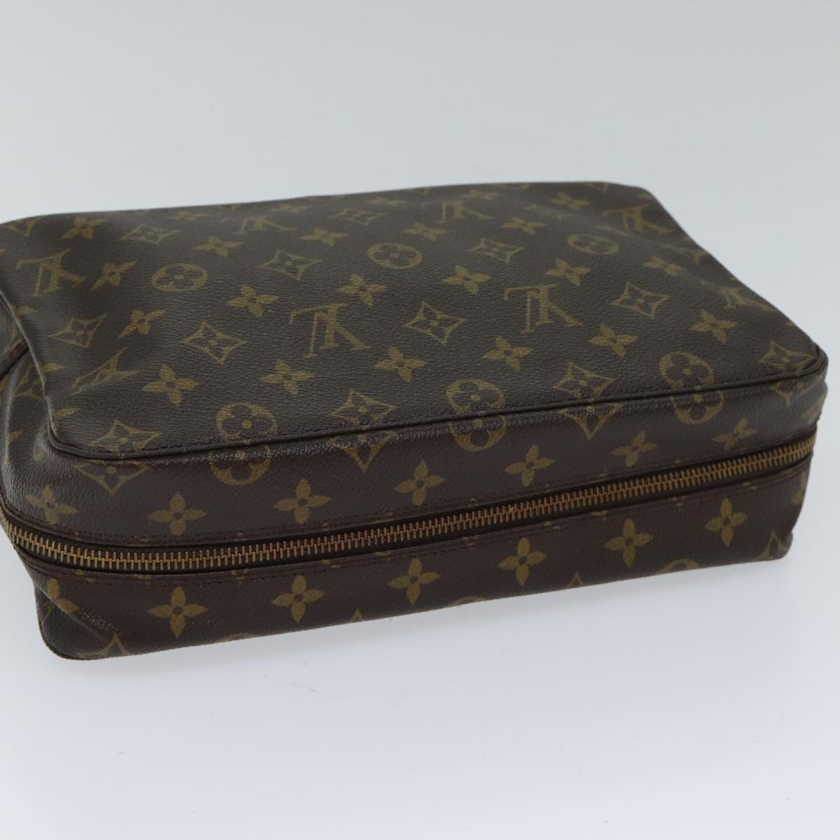 Louis Vuitton Brown Canvas Trousse Toilette 28