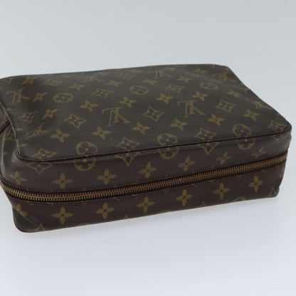 Louis Vuitton Brown Canvas Trousse Toilette 28