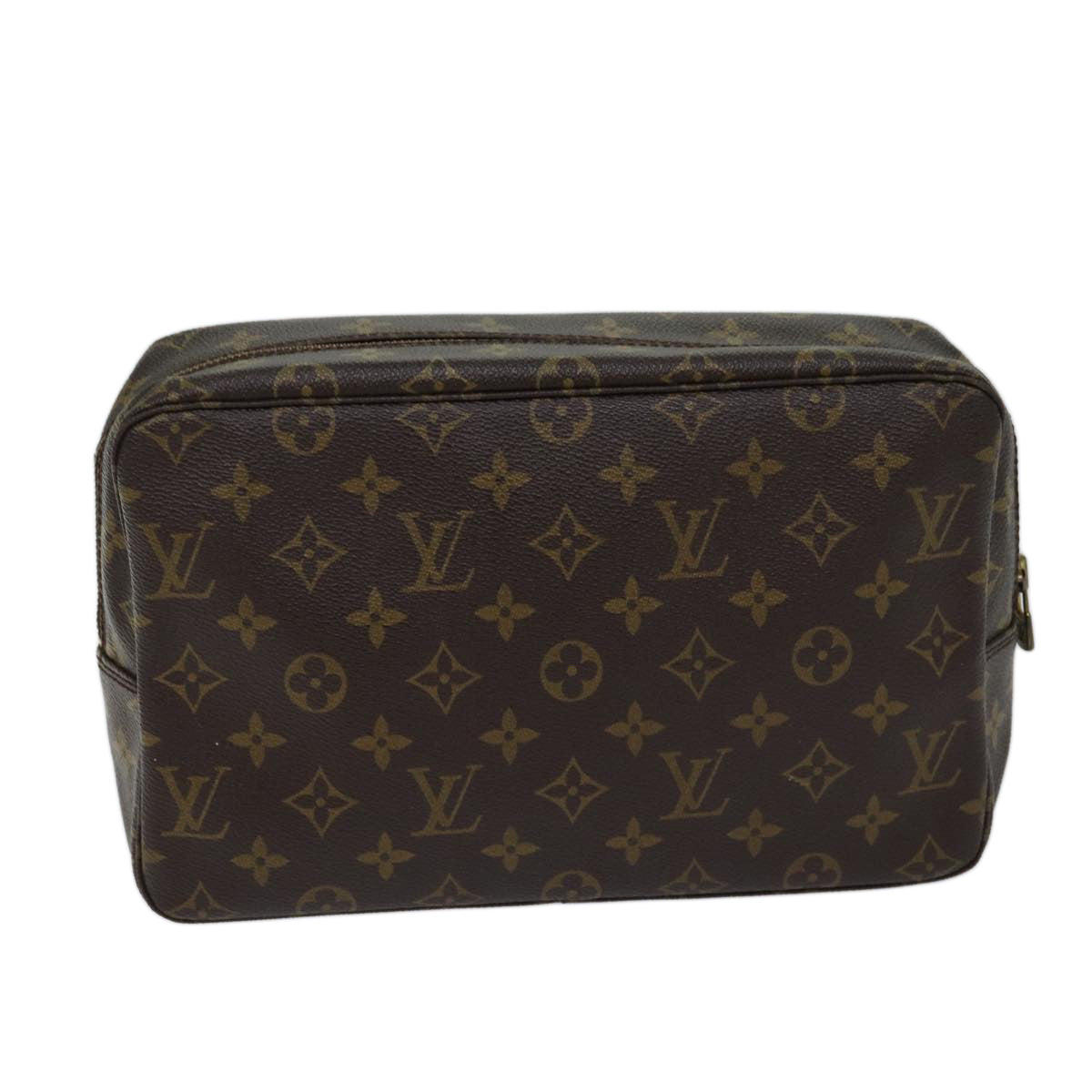 Louis Vuitton Brown Canvas Trousse Toilette 28