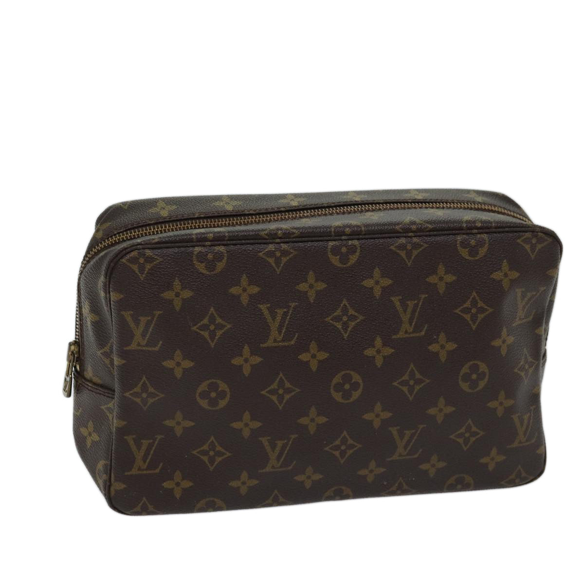 Louis Vuitton Brown Canvas Trousse Toilette 28