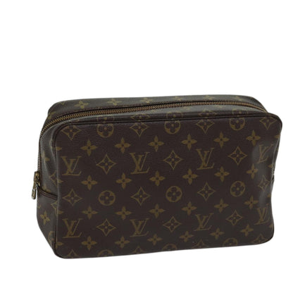 Louis Vuitton Brown Canvas Trousse Toilette 28