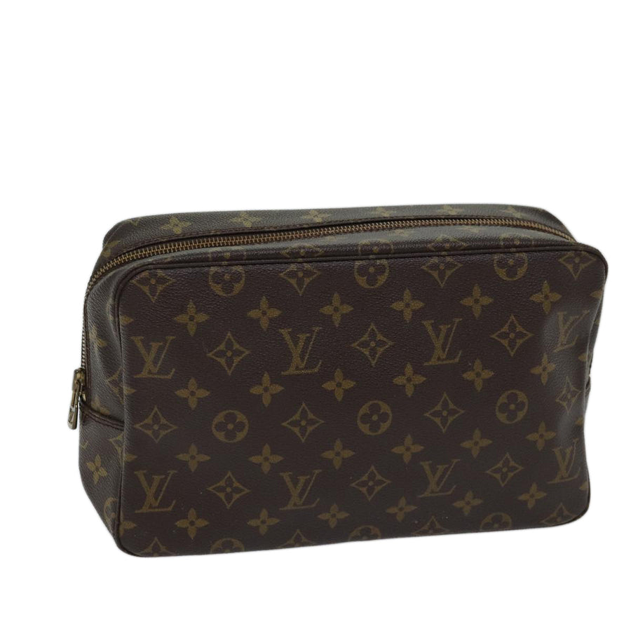 Louis Vuitton Brown Canvas Trousse Toilette 28