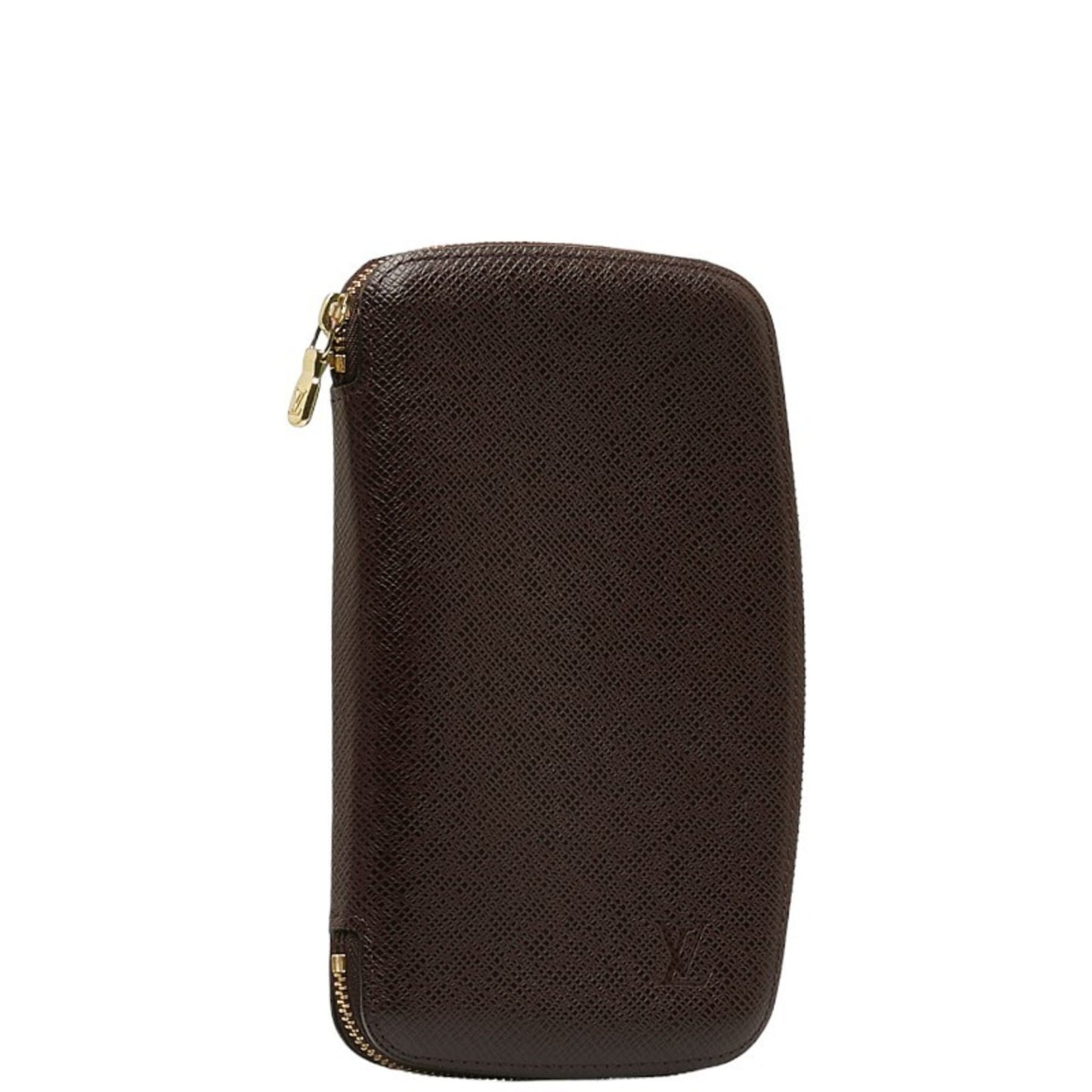 Louis Vuitton Brown Leather Etui Voyage