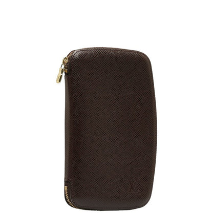 Louis Vuitton Brown Leather Etui Voyage
