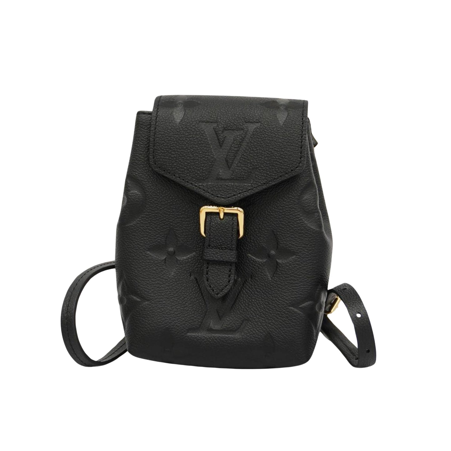 Louis Vuitton Black Leather Tiny