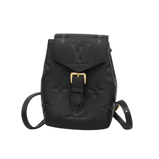 Louis Vuitton Black Leather Tiny