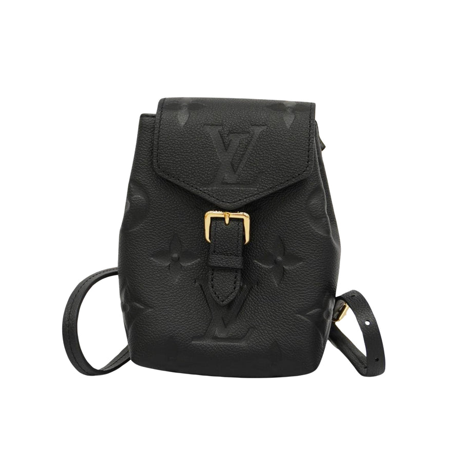 Louis Vuitton Black Leather Tiny