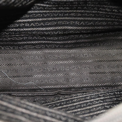 Prada Gray Synthetic Tessuto