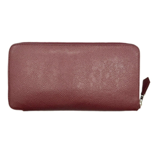 Hermès Red Leather Silk'in