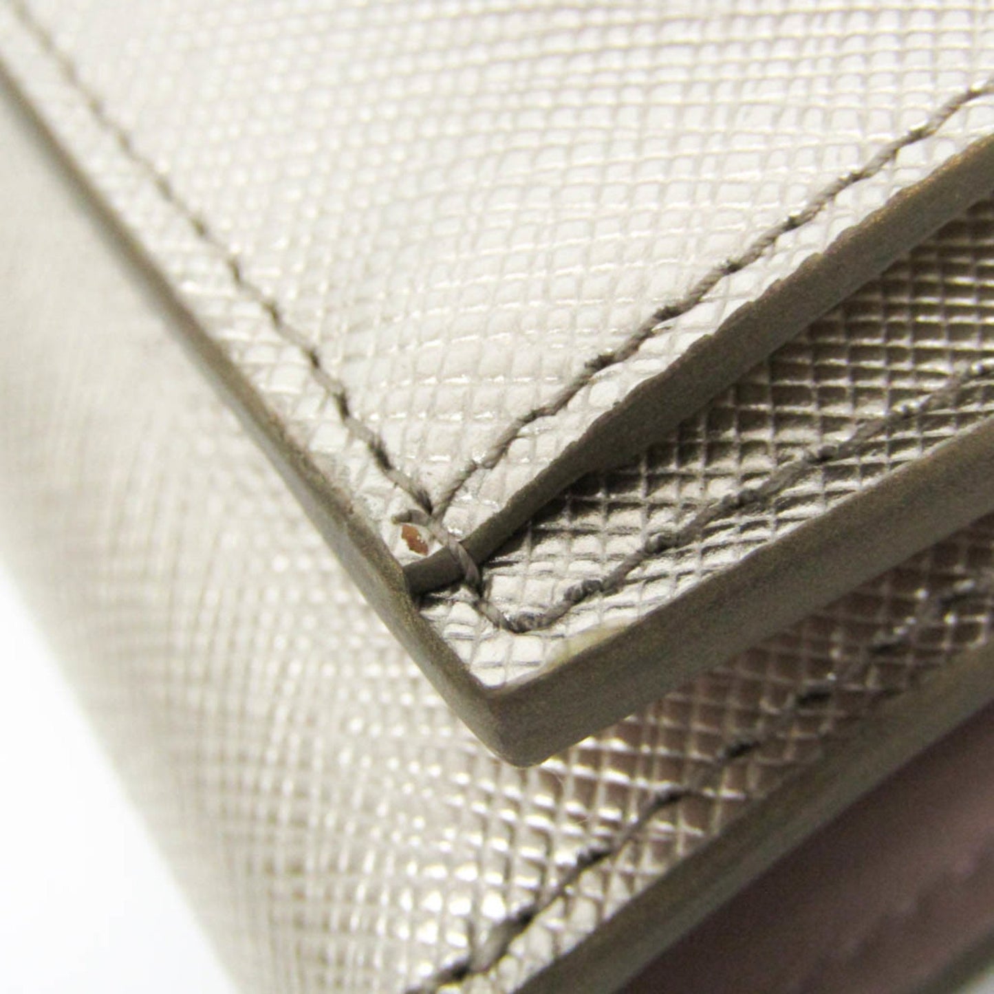 Prada Gold Leather Saffiano