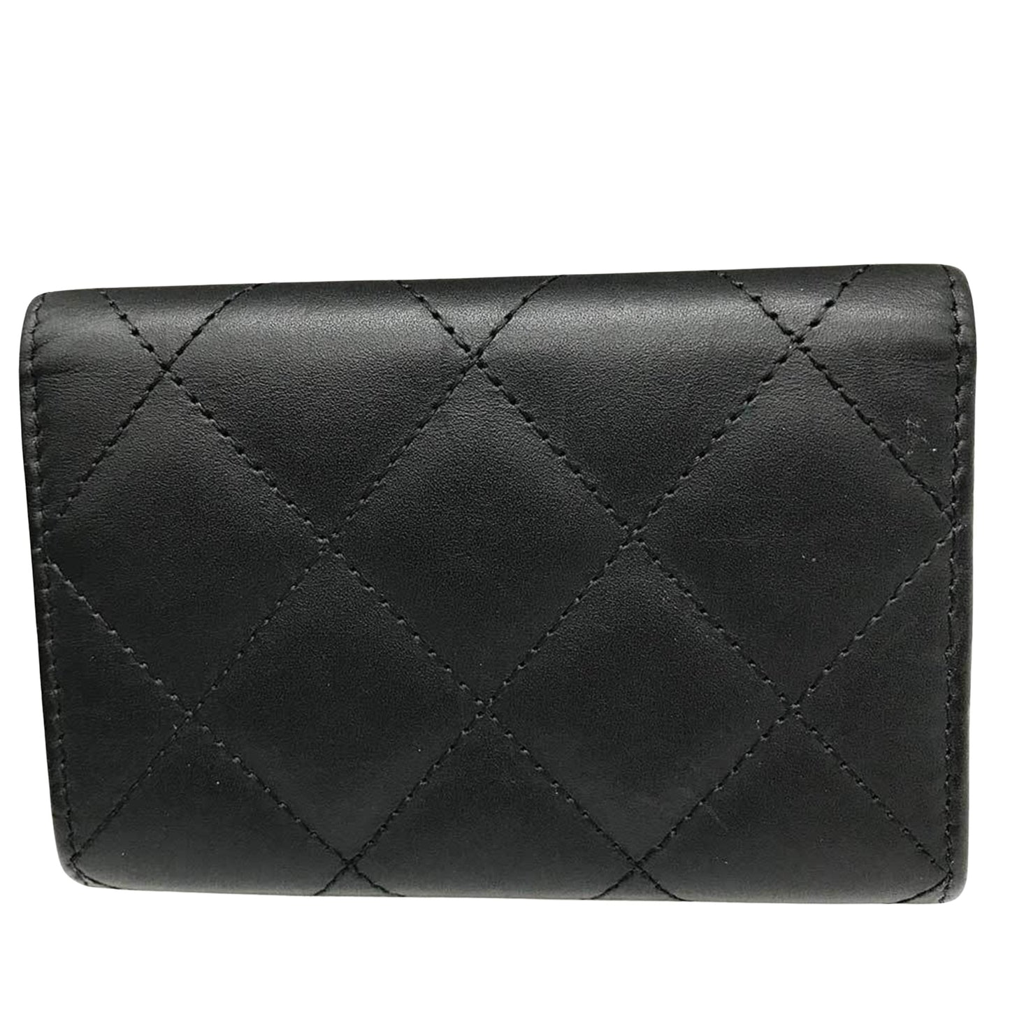 Chanel Black Leather Cambon
