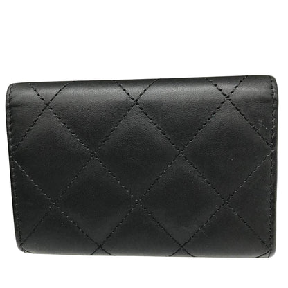 Chanel Black Leather Cambon